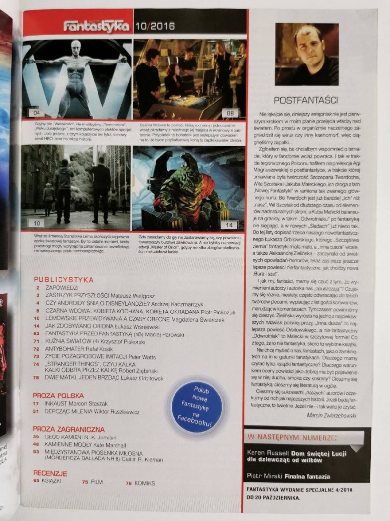 NOWA FANTASTYKA NR 10 (409) 2016
