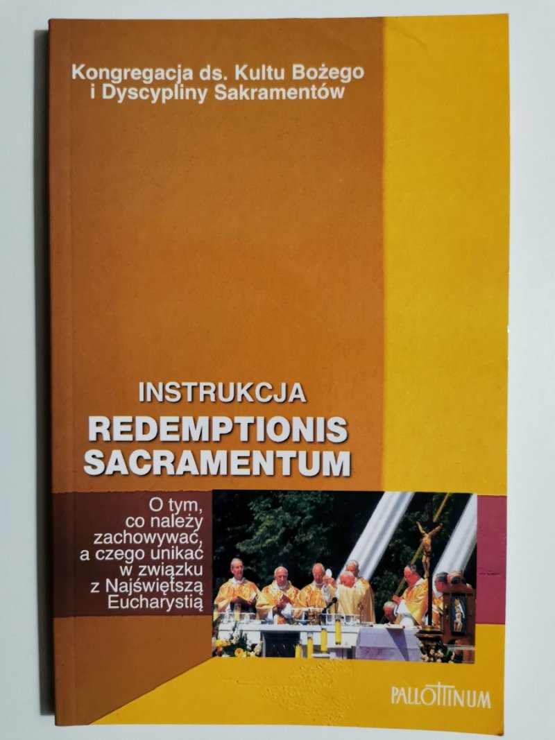 INSTRUKCJA REDEMPTIONIS SACRAMENTUM