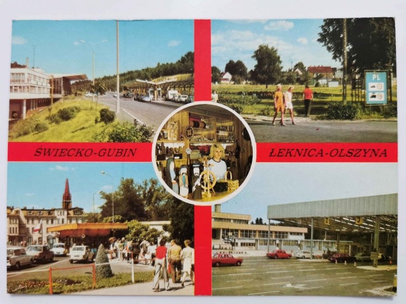 ŚWIECKO-GUBIN-ŁĘKNICA-OLSZYNA. PRZEJŚCIA GRANICZNE FOT. KOZŁOWSKI, CZAPLIŃSKI