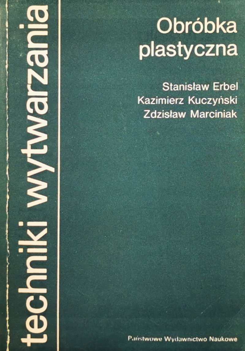 OBRÓBKA PLASTYCZNA - Stanisław Erbel