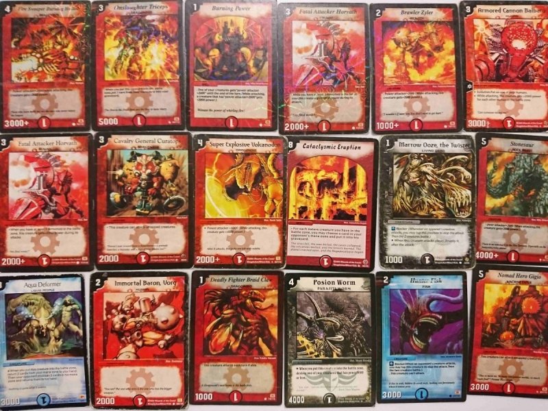 Karty DUEL MASTERS ZESTAW 162 szt.