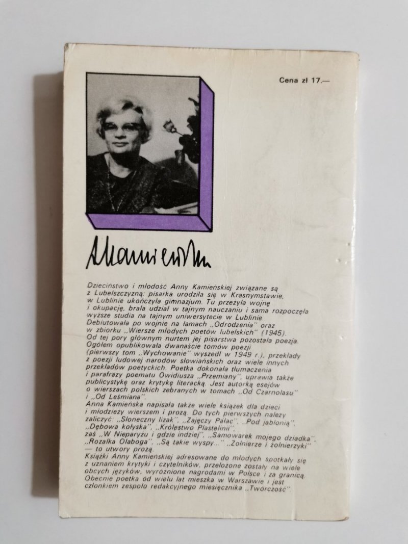 ROZALKA OLABOGA - Anna Kamieńska 1973