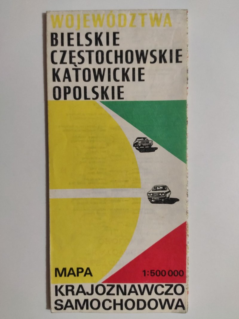 WOJEWÓDZTWA BIELSKIE CZĘSTOCHOWSKIE KATOWICKIE OPOLSKIE 1984
