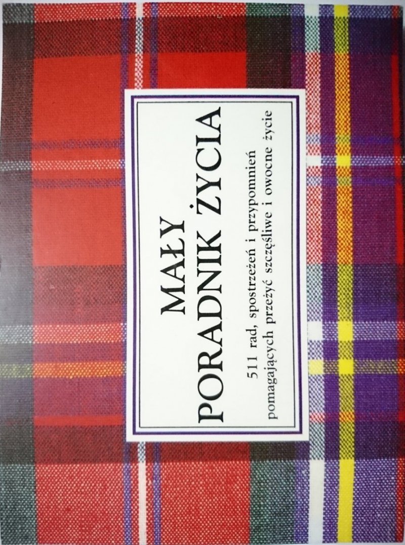 MAŁY PORADNIK ŻYCIA - H. Jackson Brown 1993