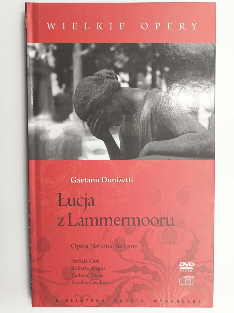 DVD. WIELKIE OPERY. ŁUCJA Z LAMMERMOORU - Gaetano Donizetti