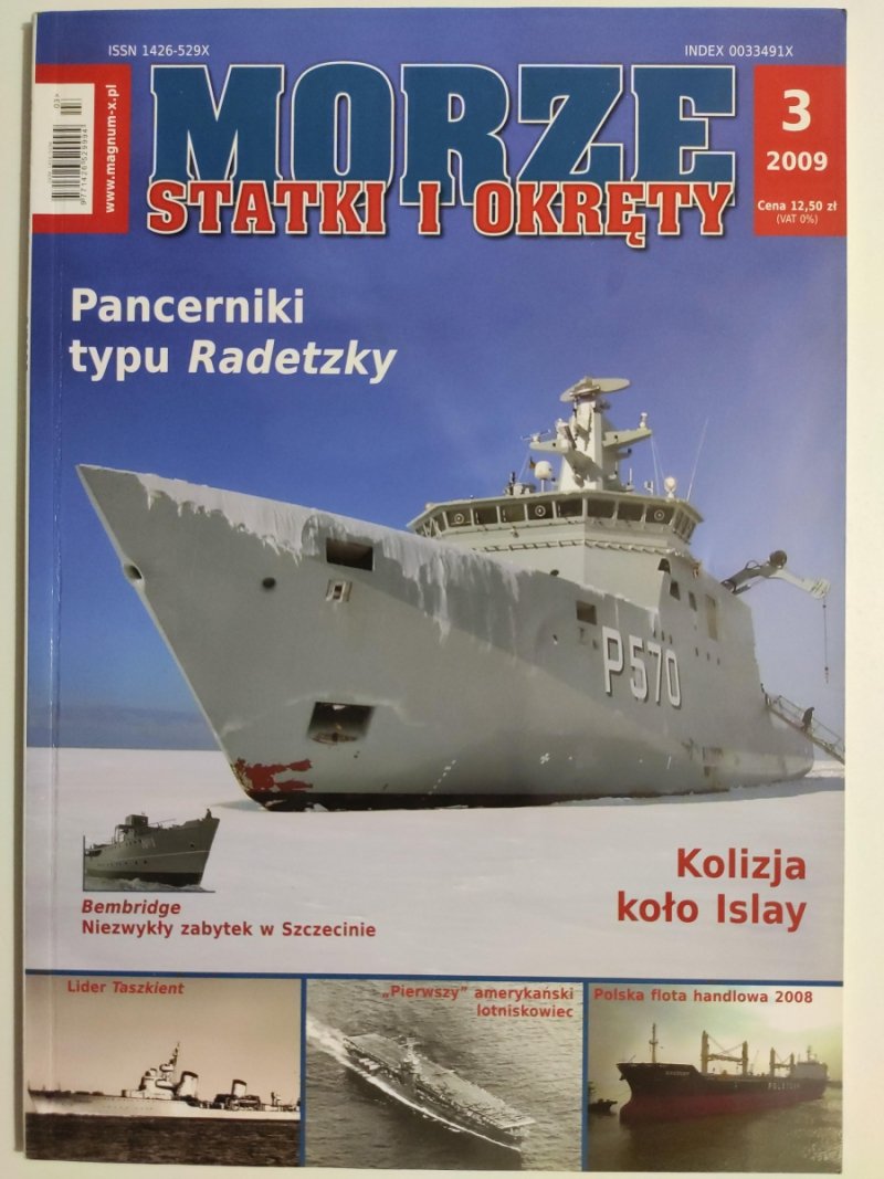 MORZE STATKI I OKRĘTY NR 3 2009