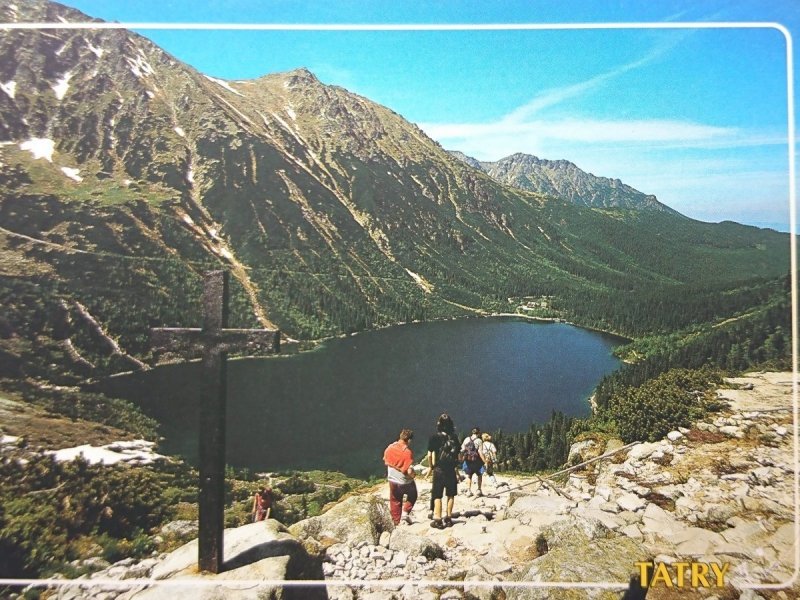 TATRY. MORSKIE OKO Z PROGU CZARNEGO STAWU