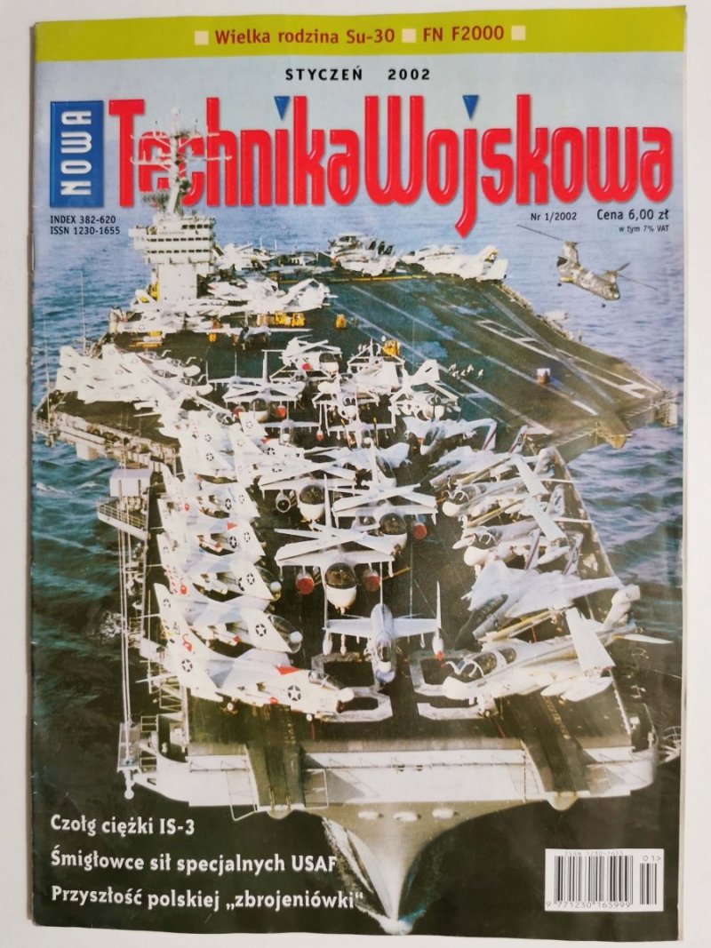 NOWA TECHNIKA WOJSKOWA NR 1/2002 STYCZEŃ 2002