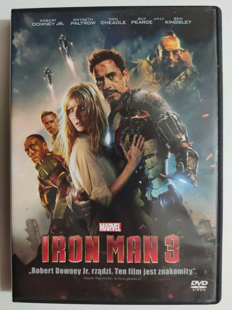 DVD. IRON MAN 3