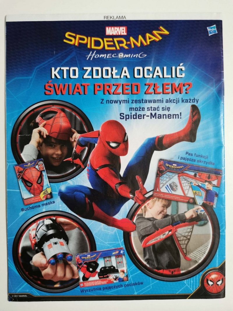 MARVEL ULTIMATE SPIDER-MAN MAGAZYN NR 3/2017 BEZ DODATKÓW