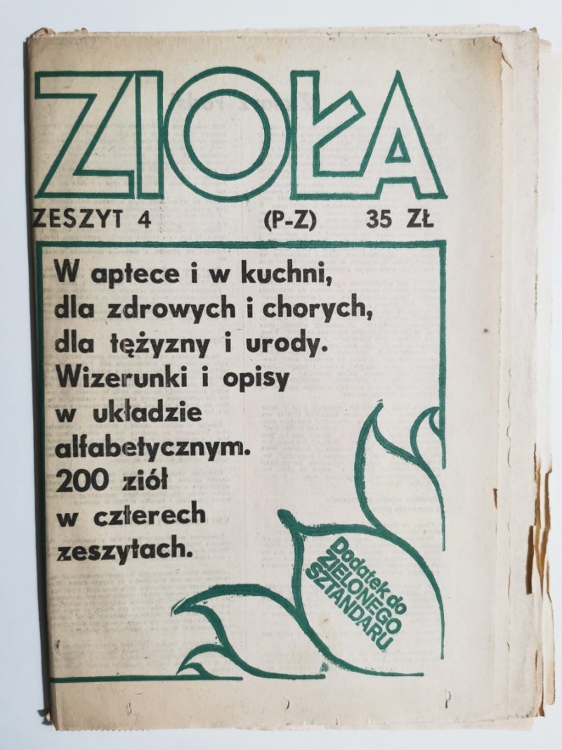ZIOŁA ZESZYT 4