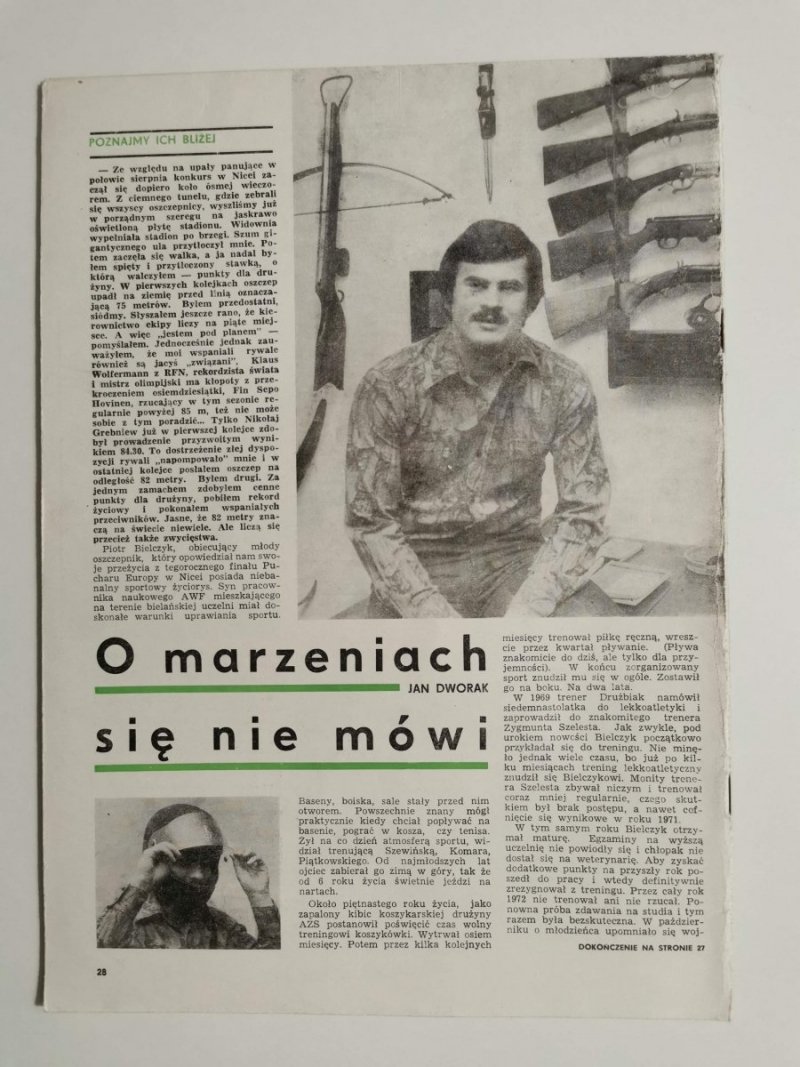 LEKKOATLETYKA NR 12 (236) ROK XX 1975