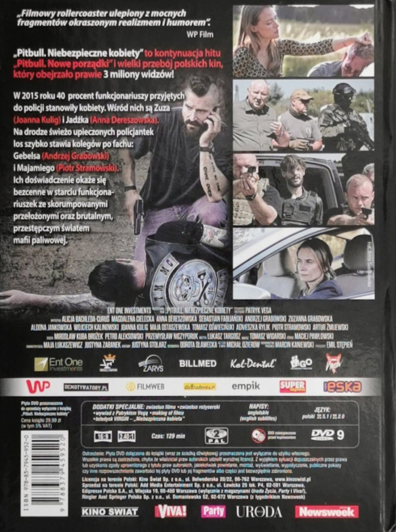DVD. PITBULL. NIEBEZPIECZNE KOBIETY – PATRYK VEGA