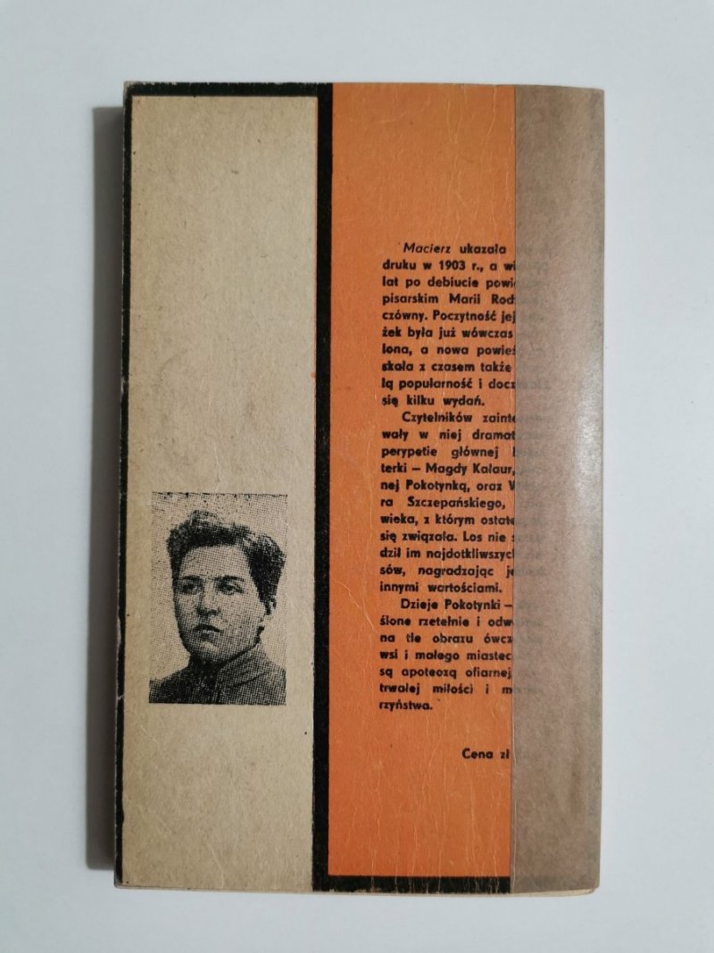MACIERZ - Maria Rodziewiczówna 1976