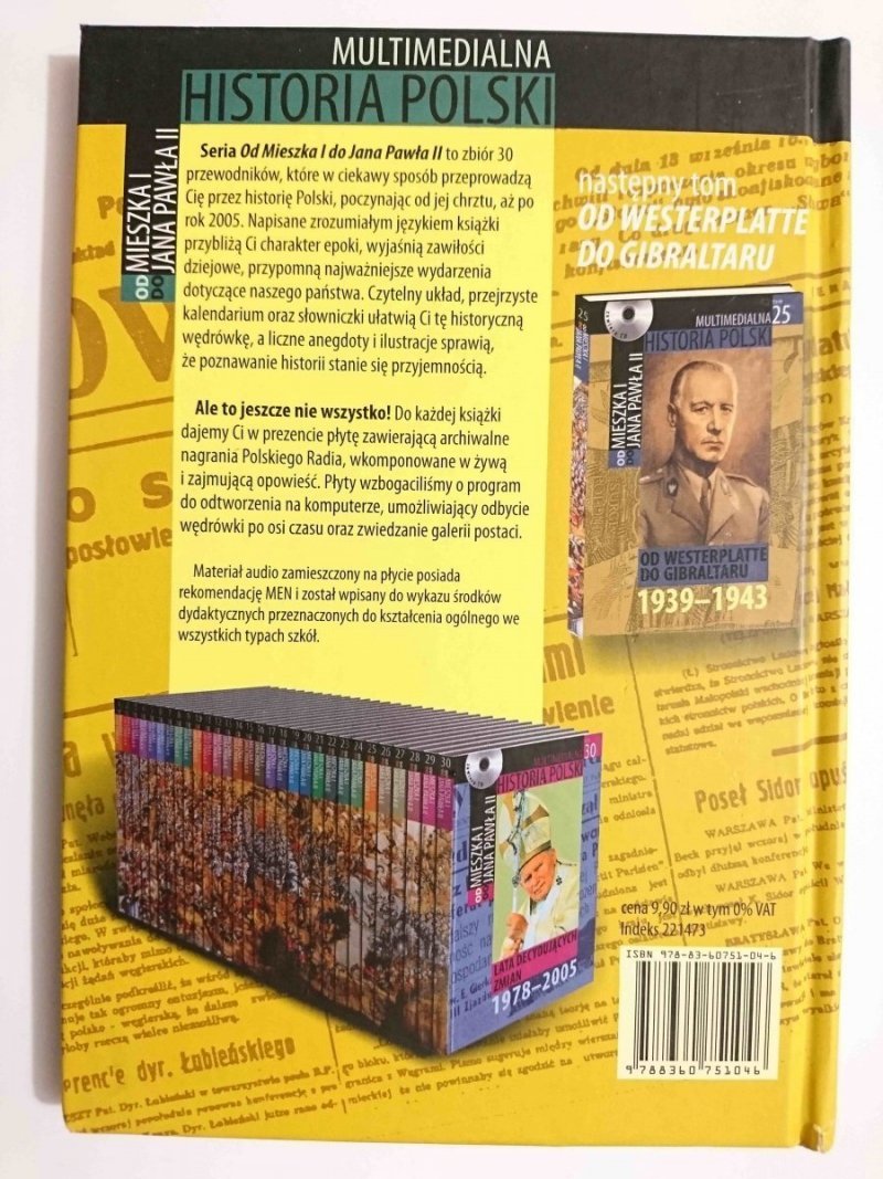 MULTIMEDIALNA HISTORIA POLSKI tom 24 - 2007
