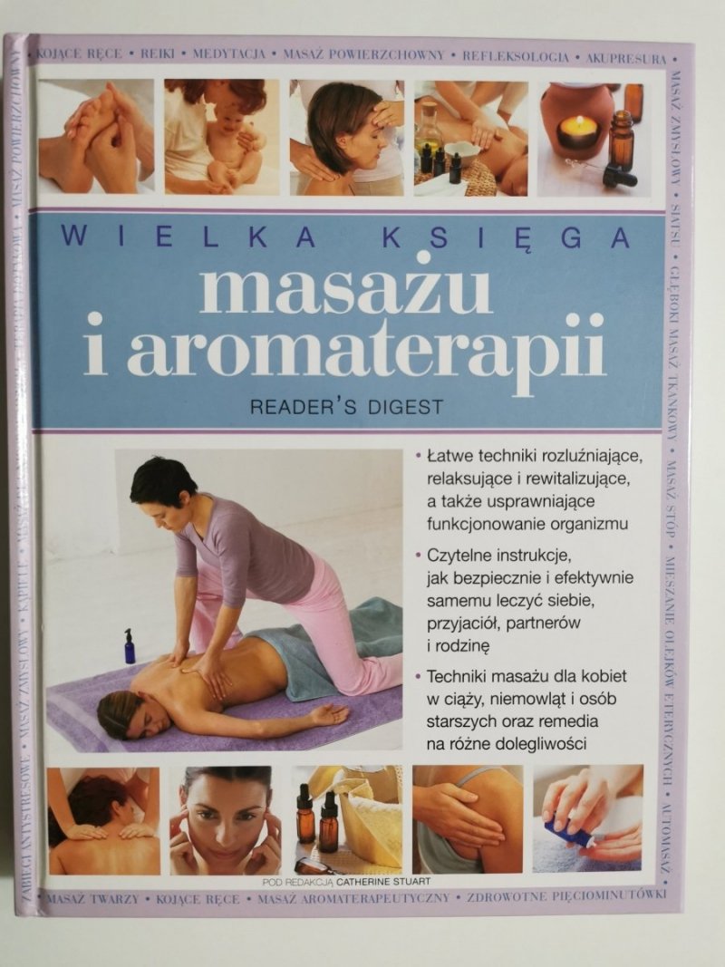 WIELKA KSIĘGA MASAŻU I AROMATERAPII 