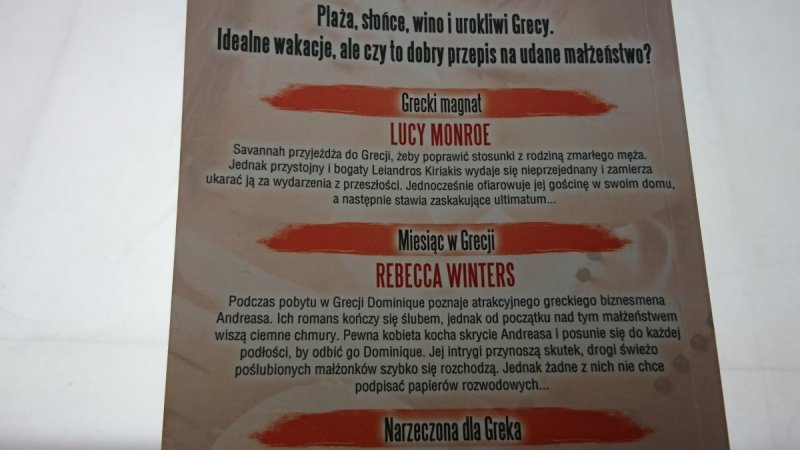 MAŁŻEŃSTWO PO GRECKU - Lucy Monroe 2012