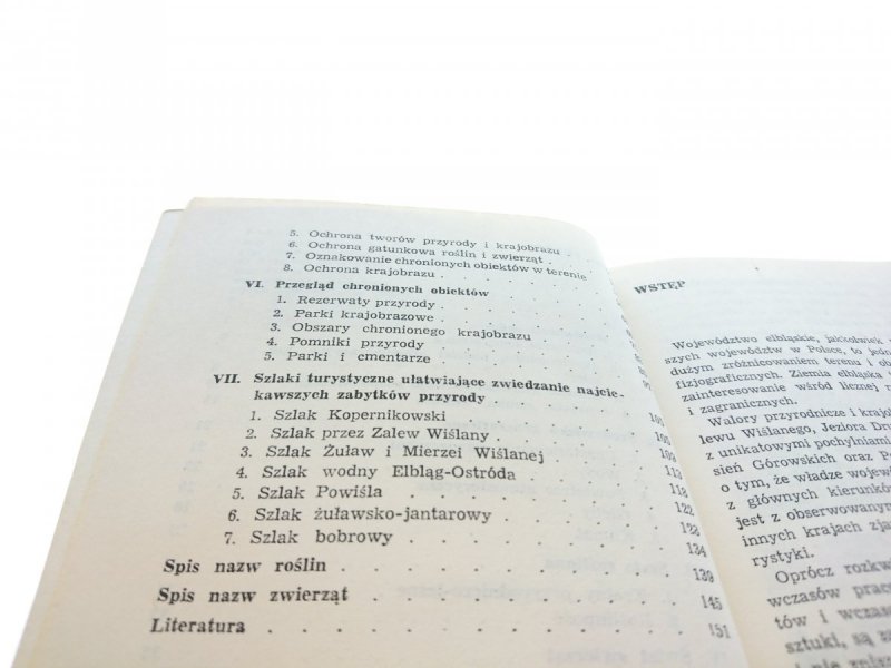 NASZA PRZYRODA. WOJEWÓDZTWO ELBLĄSKIE Sikora 1988