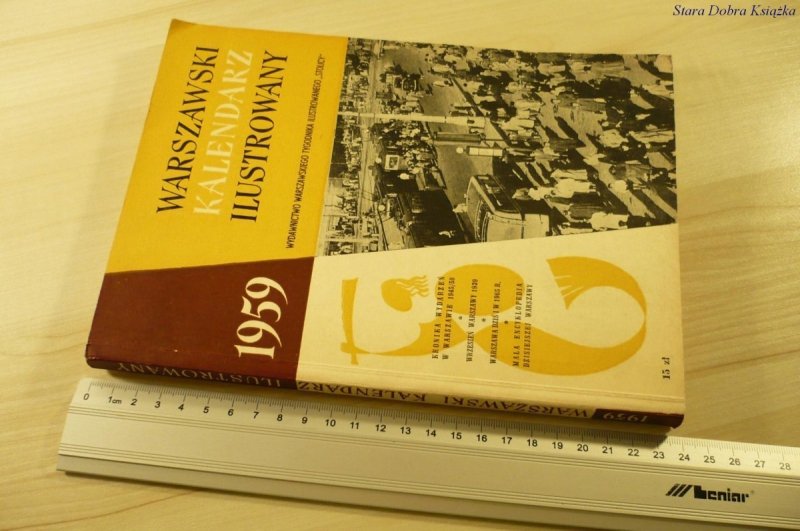 WARSZAWSKI KALENDARZ ILUSTROWANY 1959
