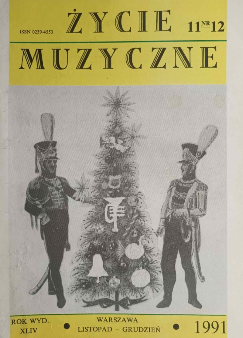 ŻYCIE MUZYCZNE NR 11-12/1991