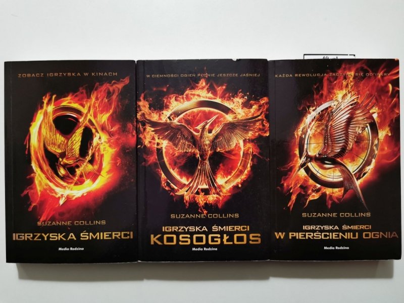 IGRZYSKA ŚMIERCI. TRYLOGIA - Suzanne Collins 