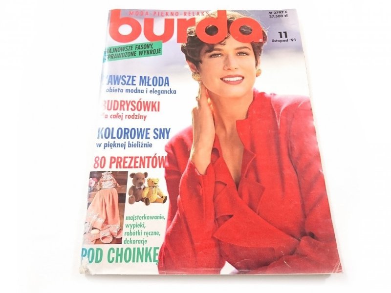 BURDA NR 11 LISTOPAD '91