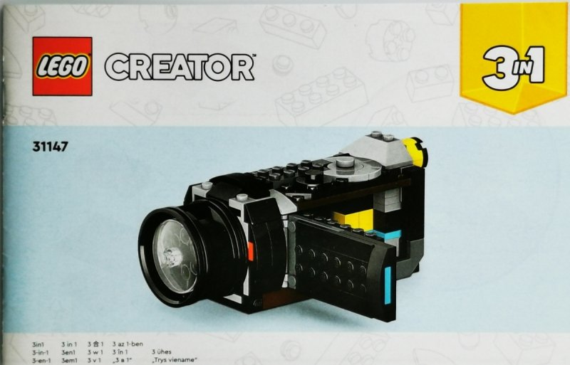 INSTRUKCJA.  LEGO CREATOR 31147  