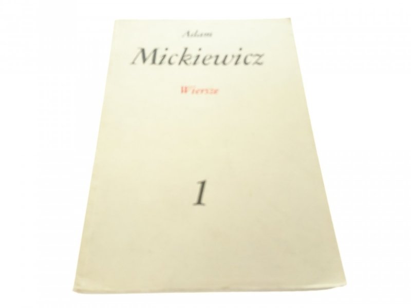 WIERSZE - Adam Mickiewicz (1981)