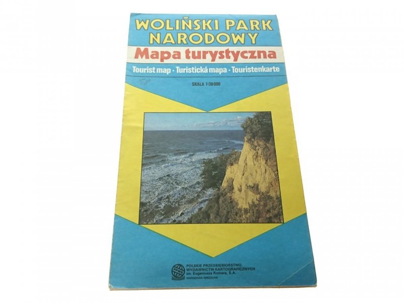 WOLIŃSKI PARK NARODOWY. MAPA TURYSTYCZNA (1994)