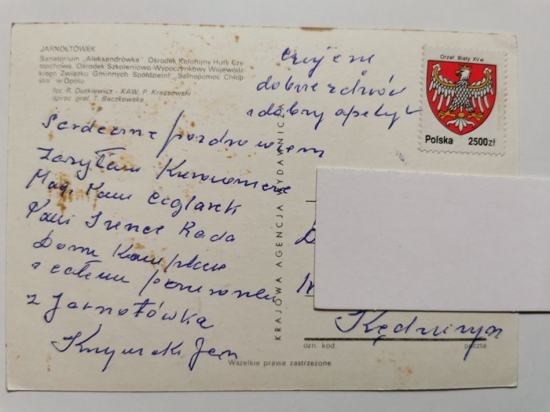 JARNOLTÓWEK. TRZY UJĘCIA FOT. DUTKIEWICZ I INNI