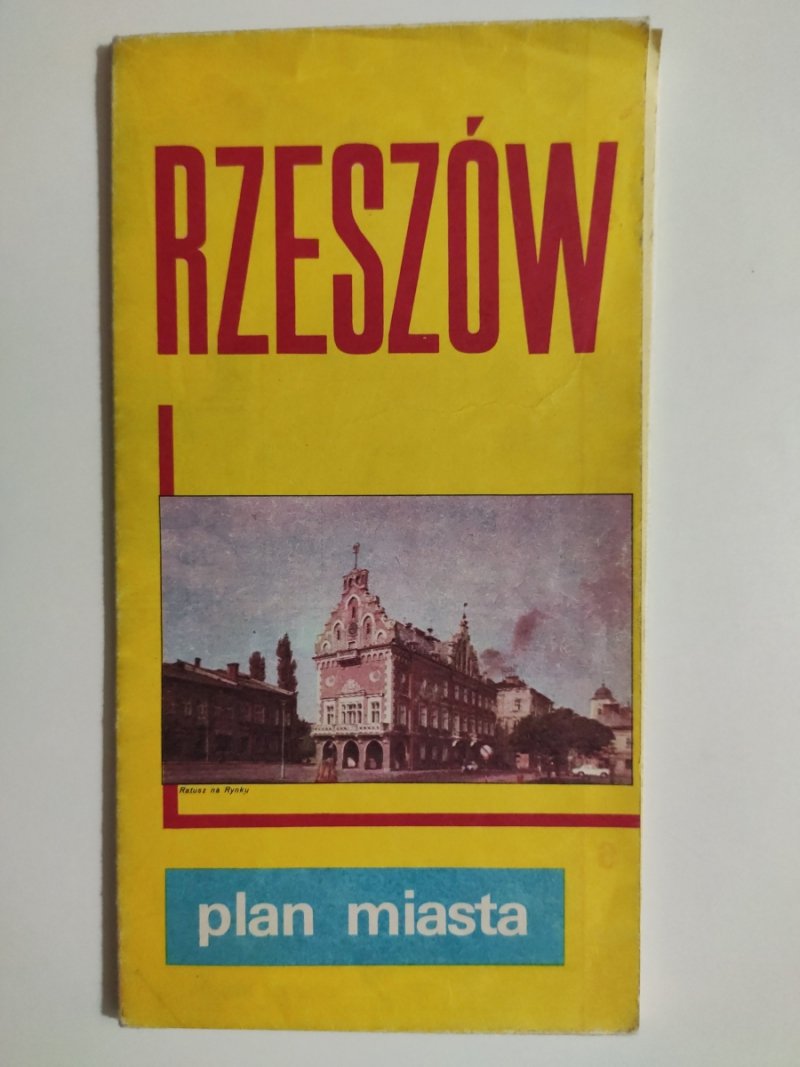 RZESZÓW PLAN MIASTA 1984