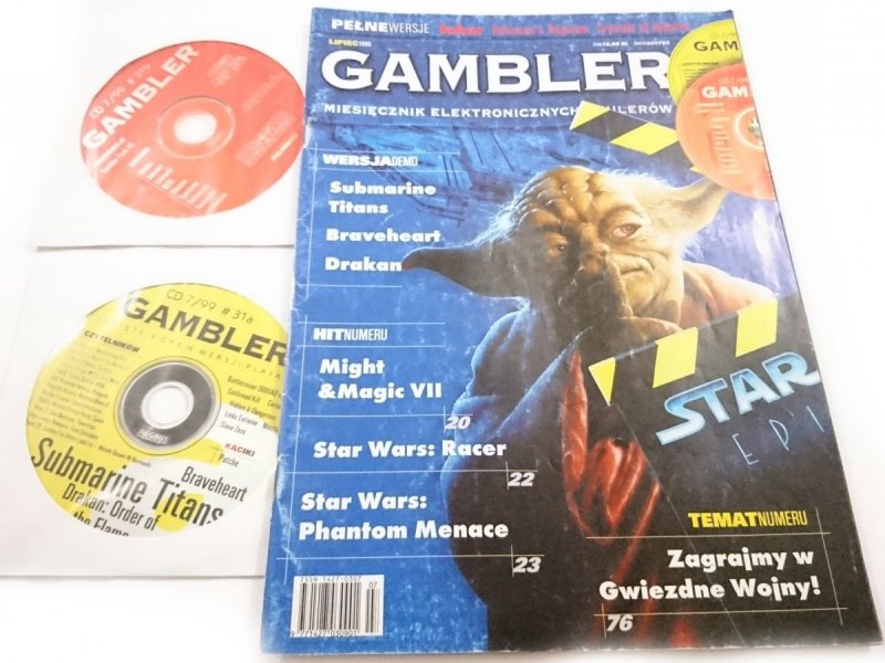 GAMBLER. LIPIEC 1999 DWIE PŁYTY CD