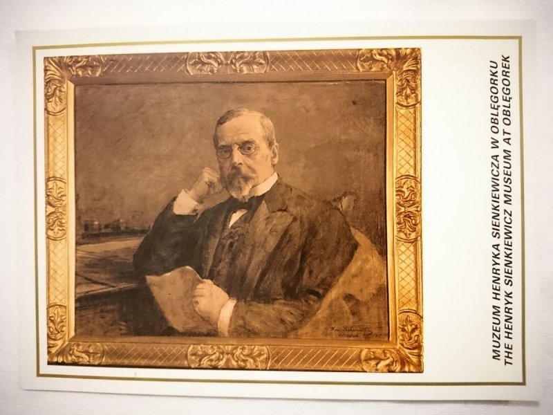 MUZEUM HENRYKA SIENKIEWICZA W OBLĘGORKU. PORTRET HENRYKA SIENKIEWICZA