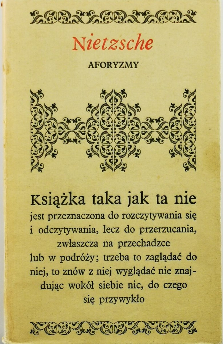 AFORYZMY - Fredrich Nietzsche