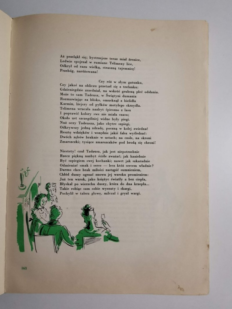 PAN TADEUSZ z ilustracjami - Adam Mickiewicz 1950