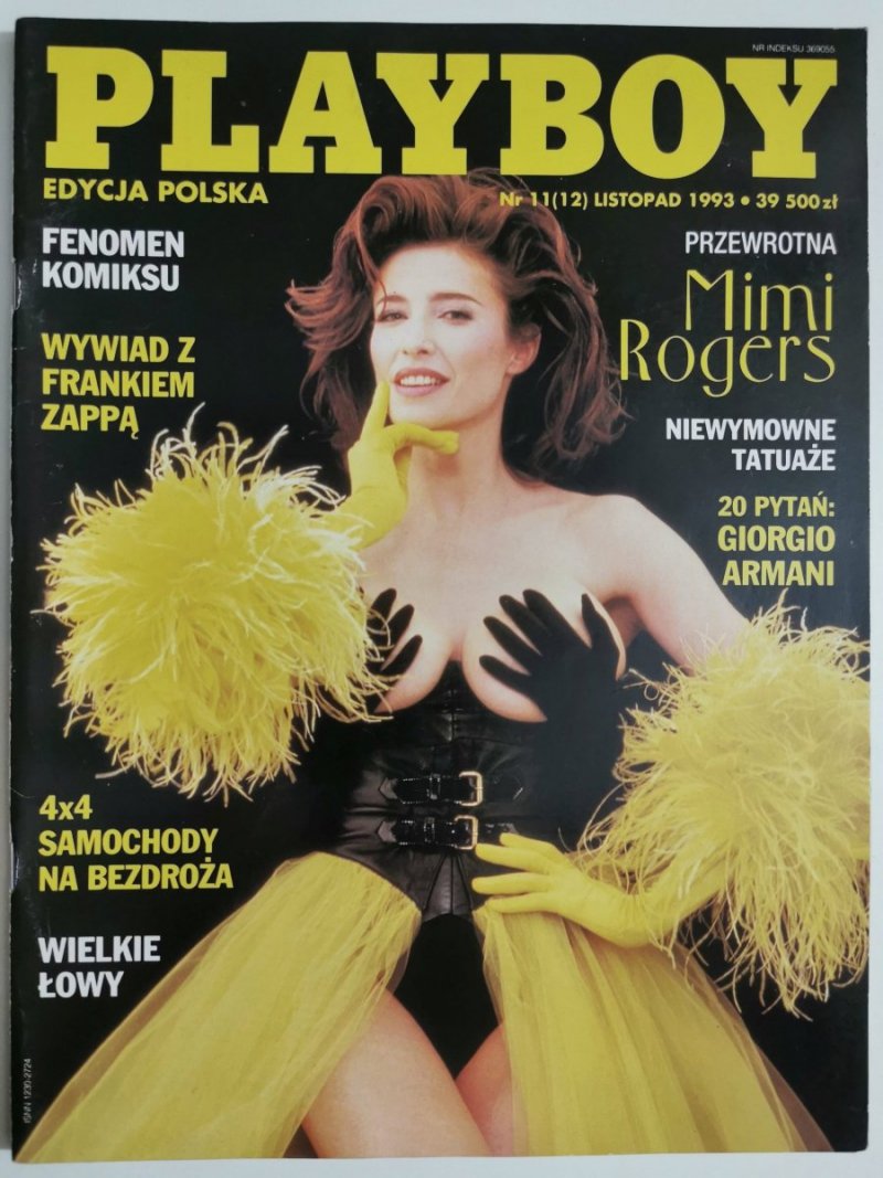 PLAYBOY NR 11 (12) LISTOPAD 1993 MIMI ROGERS 