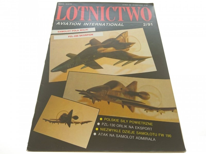 LOTNICTWO. AVIATION INTERNATIONAL 2/91