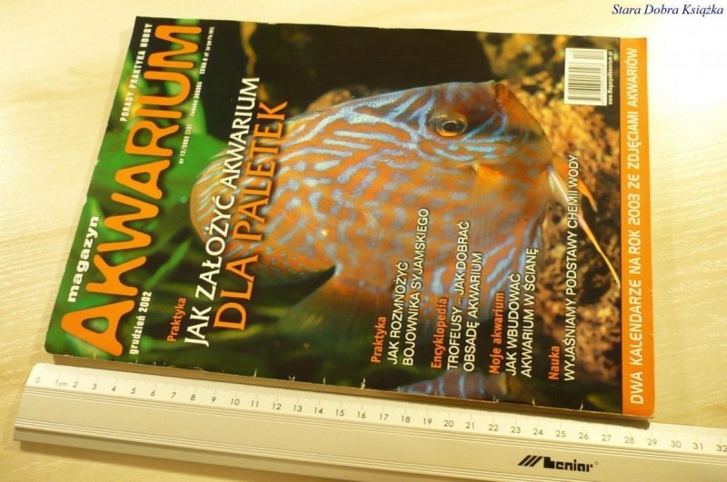 MAGAZYN AKWARIUM NR 12/2002 (13) BEZ KALENDARZÓW