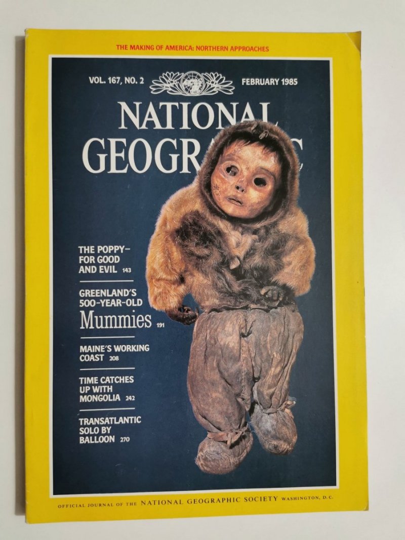 NATIONAL GEOGRAPHIC VOL. 167 NO. 2 FEBRUARY 1985