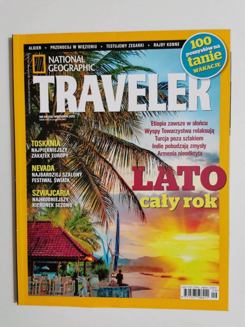 NATIONAL GEOGRAPHIC TRAVELER NR 09 (58) WRZESIEŃ 2012