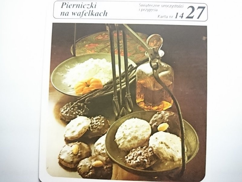 KARTA KULINARNA NR 14 PIERNICZKI NA WAFELKACH
