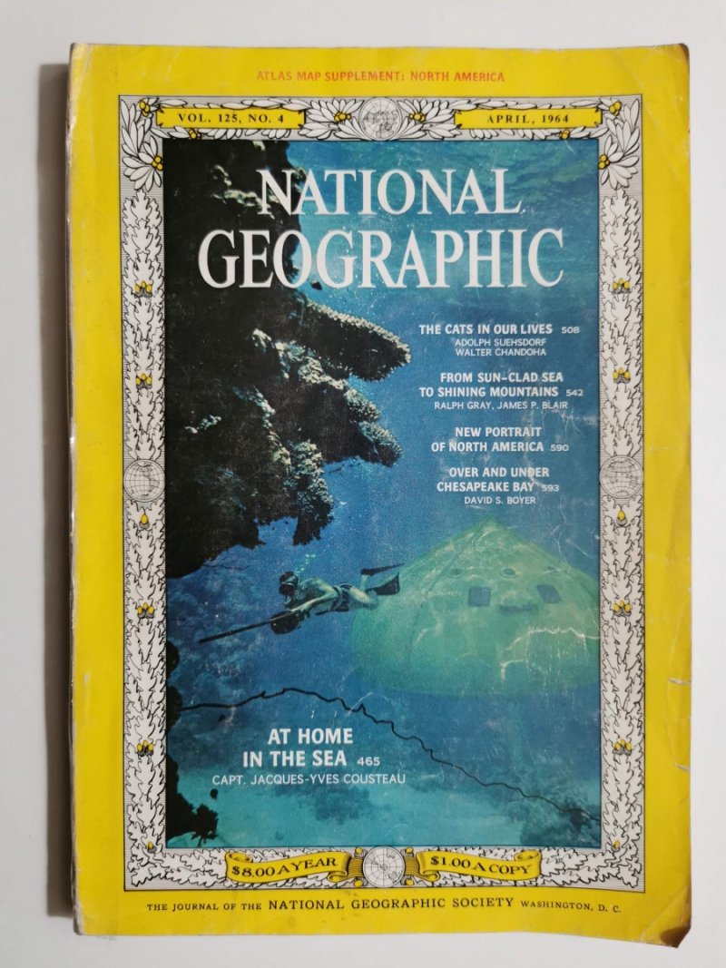 NATIONAL GEOGRAPHIC VOL. 125 NO. 4/APRIL 1964