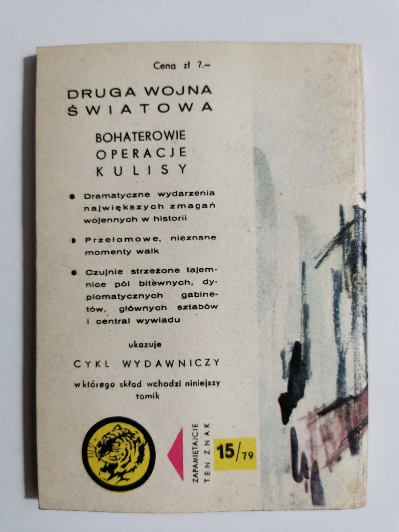 ŻÓŁTY TYGRYS: MORZE WZYWA ODWAŻNYCH - Włodzimierz Radziszewski 1979