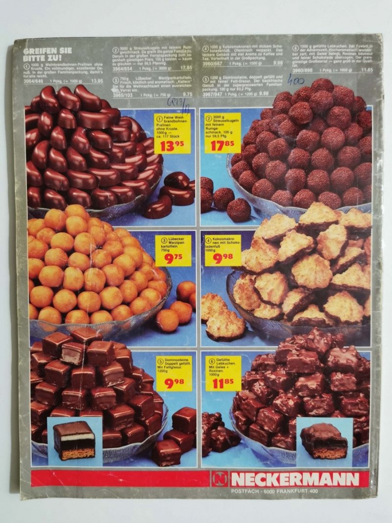 UBERRASCHUNGS KATALOG. NECKERMAN GULTIG BIS 31. JANUAR 83