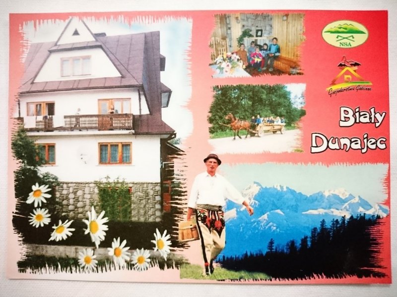 BIAŁY DUNAJEC. GOSPODARSTWO AGROTURYSTYCZNE, JANINA TOPÓR