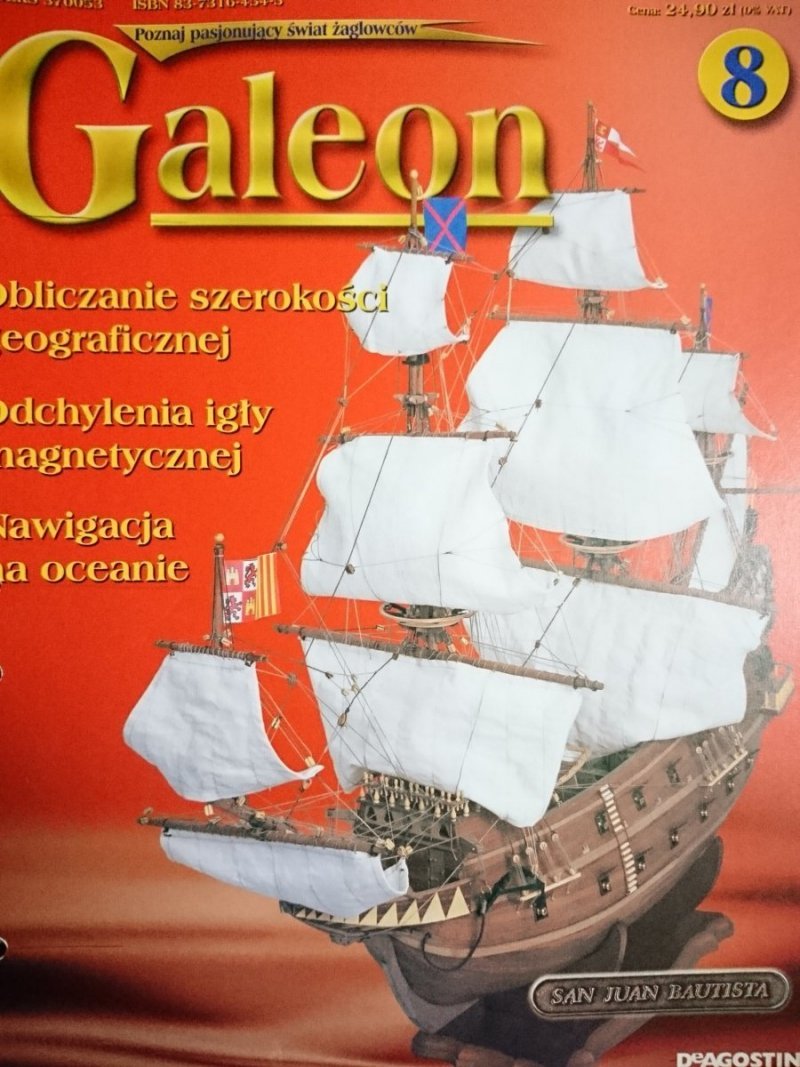 GALEON 8 OBLICZANIE SZEROKOŚCI GEOGRAFICZNEJ 2003