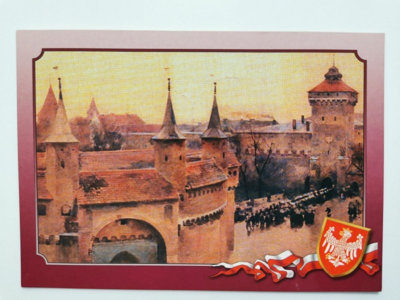 WIDOK KRAKOWA, FRAGMENT OBRAZU J. FAŁATA FOT. KOZINA