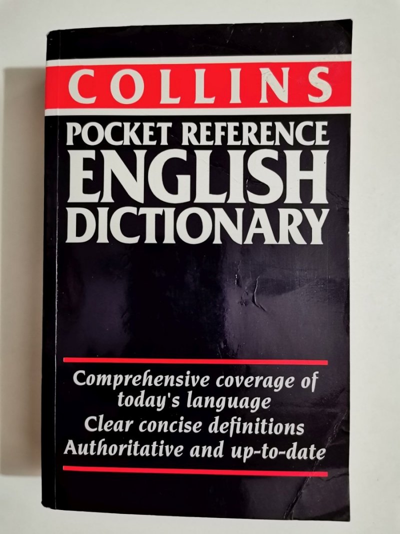 COLLINS POCKET REFERENCE ENGLISH DICTIONARY 1991