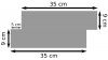 Kamień naturalny NAKOS Slim 18x35 cm - 0,441 m2