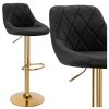 Hoker barowy Cydro Gold czarne Velvet